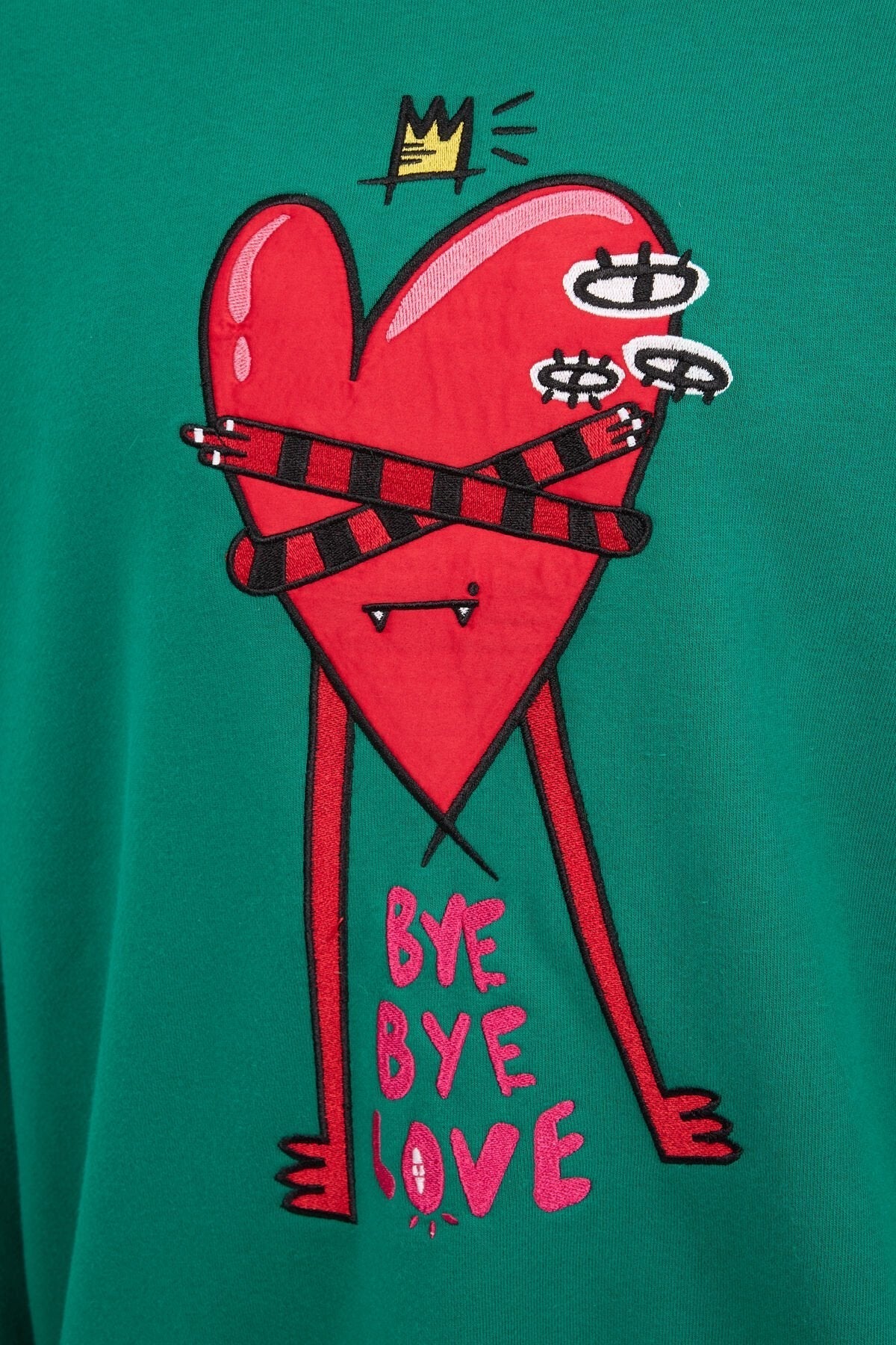 BYE LOVE UNISEX SWEATSHIRT