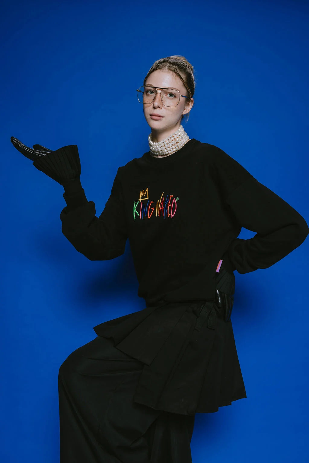 KING NAKED UNISEX SWEATSHIRT