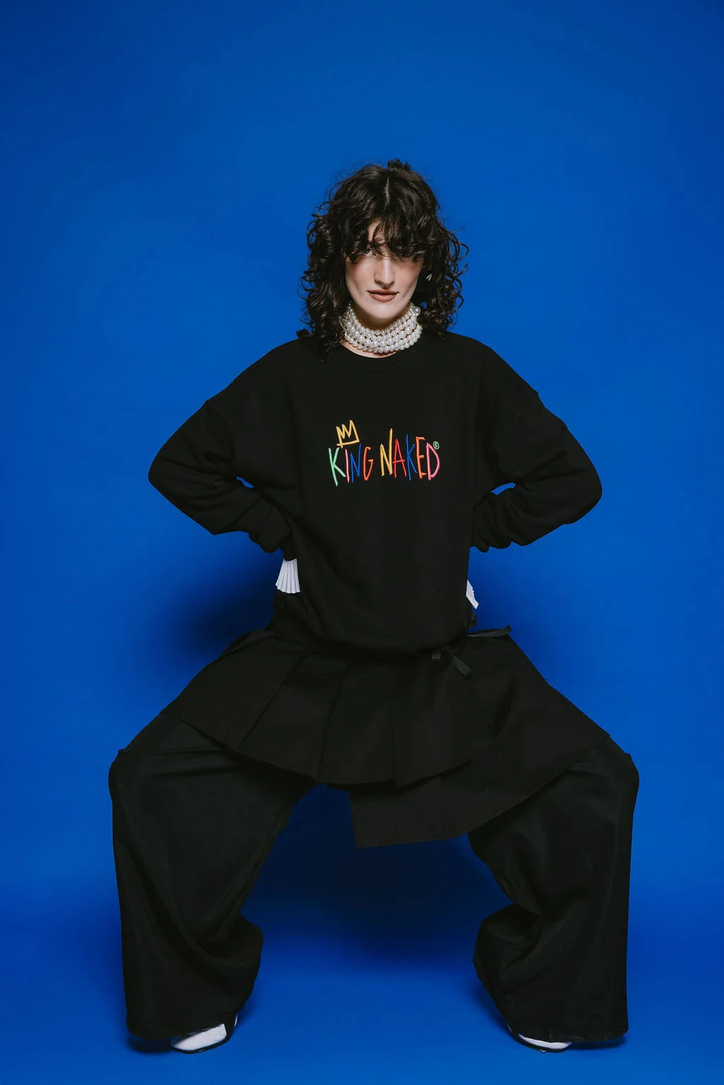 KING NAKED UNISEX SWEATSHIRT