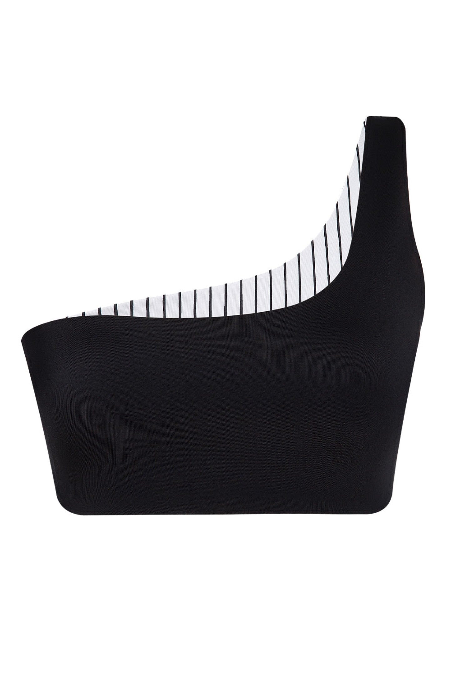 Asia One Shoulder ECONYL® Bikini Üstü Çift Taraflı