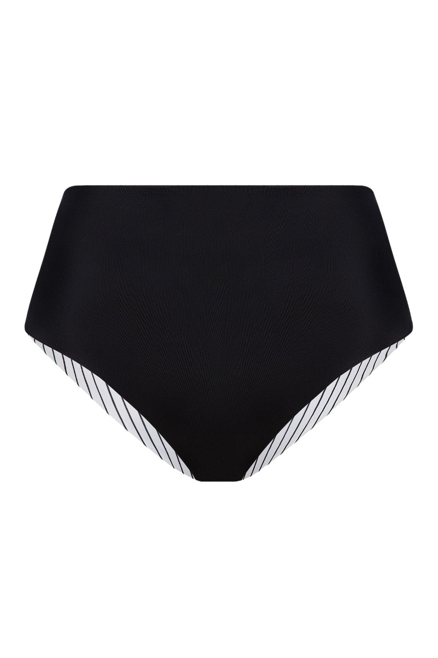 Calypso Black & White High ECONYL® Bikini Altı Çift Taraflı