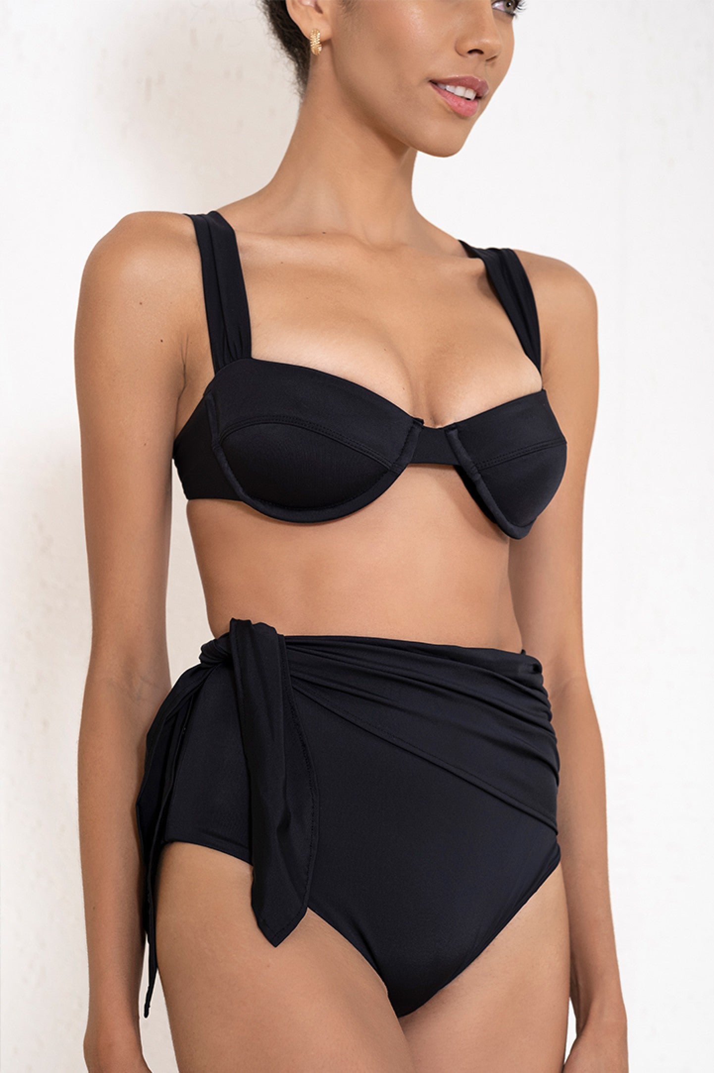 Grace ECONYL® Bikini - Black
