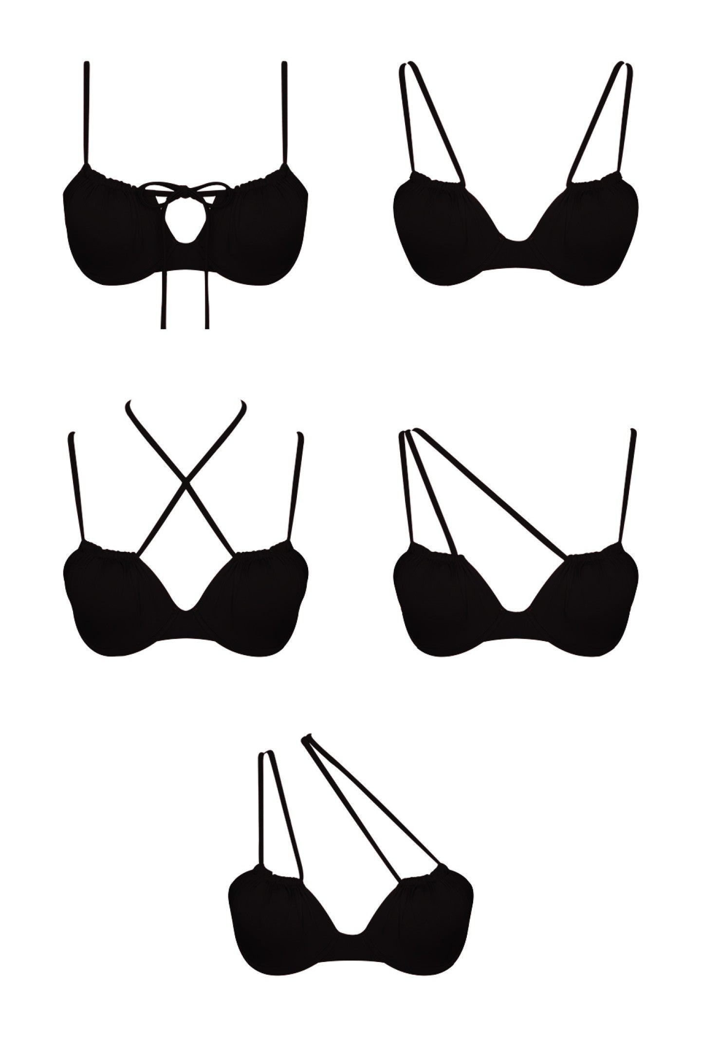 Tammy ECONYL® Bikini - Black