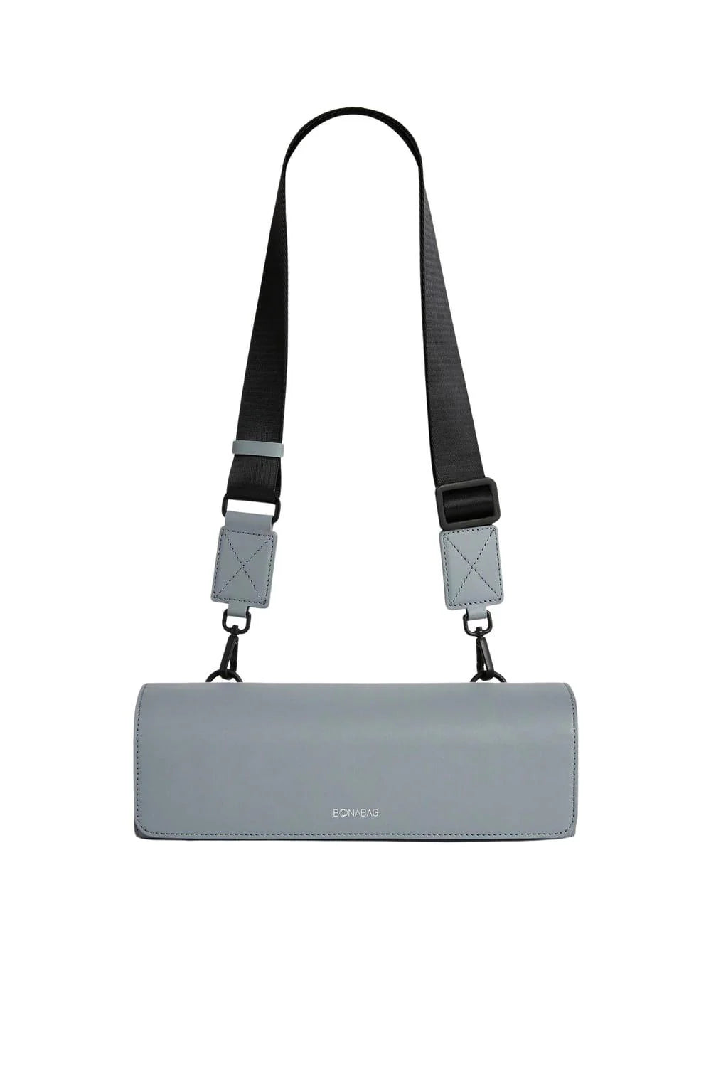 Longi Grey - Deri Unisex Çapraz Çanta