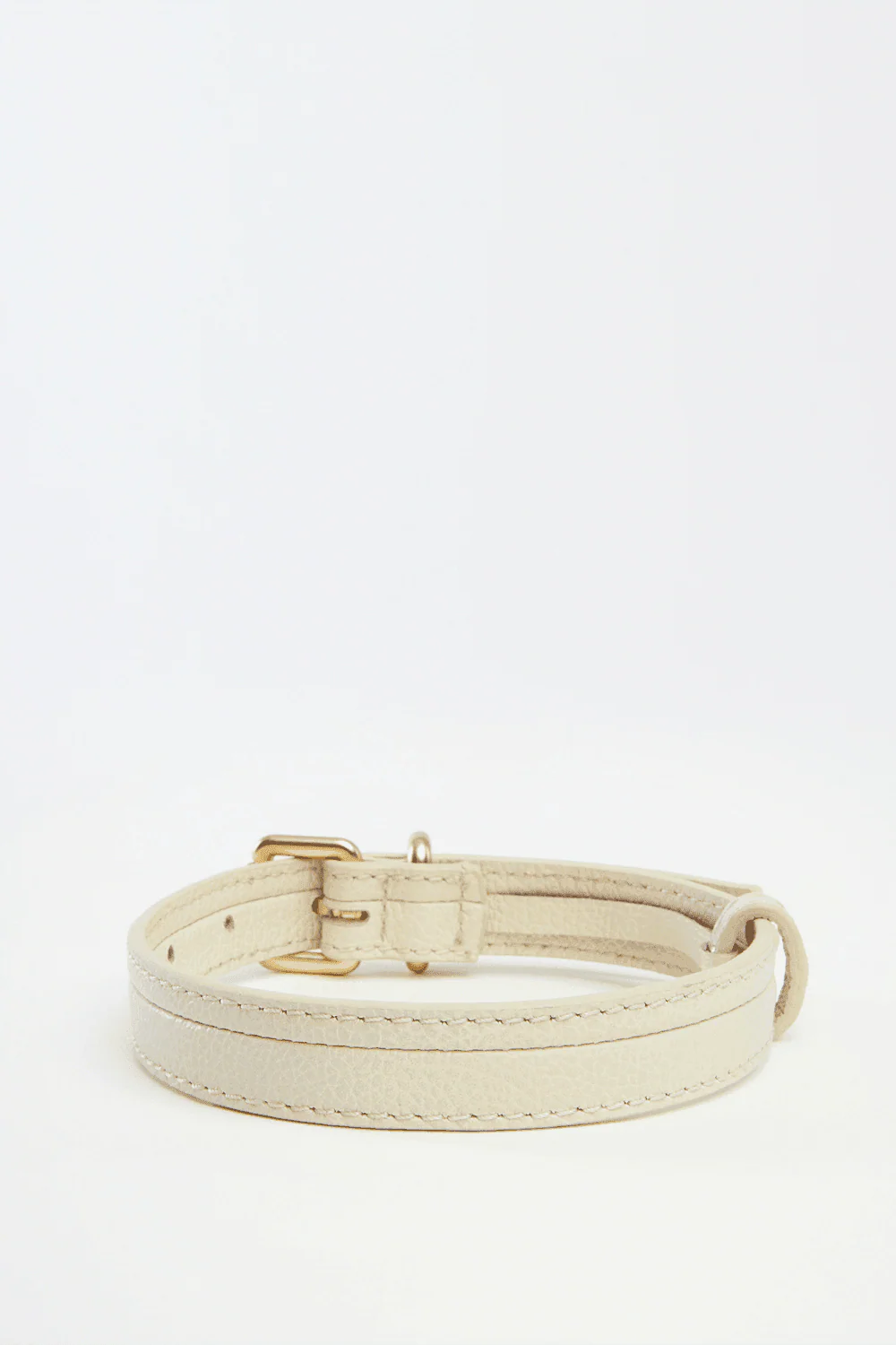 Urban Collar Vanilla - Deri Boyun Tasması