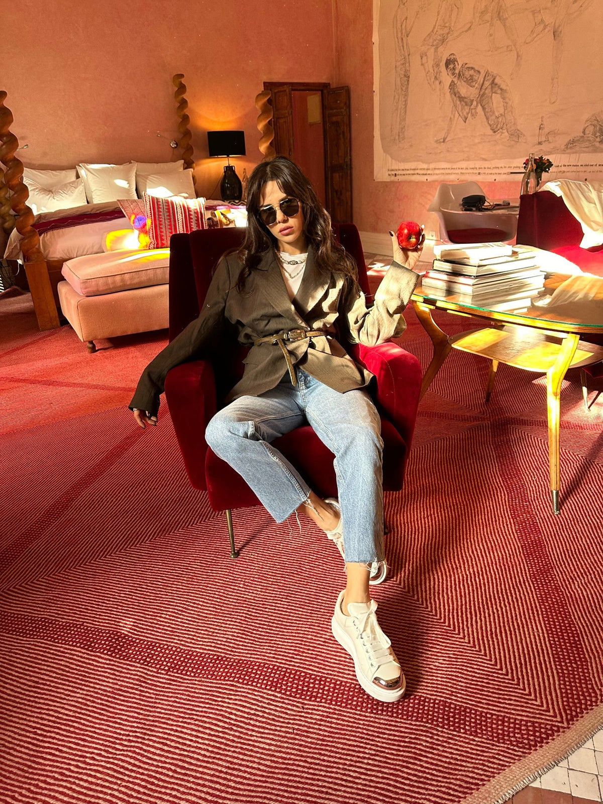 MOONROSE BLAZER