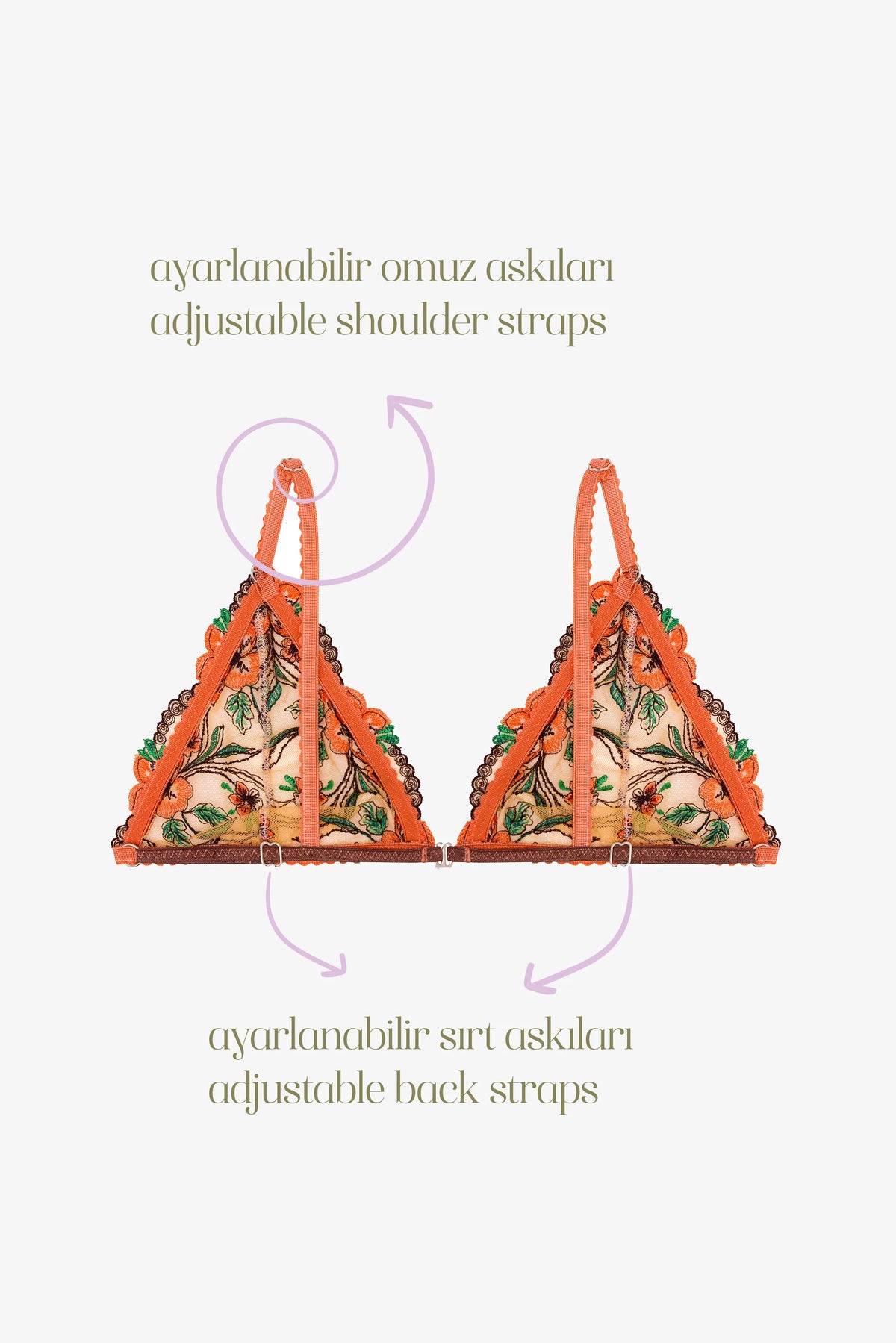 BRUME - CAROL FLORAL PRİNT BRALETTE