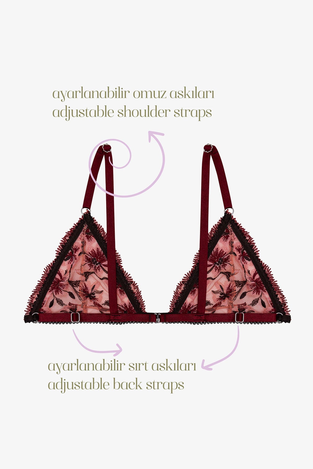 BLUSHÉ - FLORAL PRİNT BRALETTE
